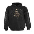 Front - Spiral Direct Unisex Adult Bone Finger Hoodie