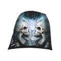 Front - Spiral Direct Unisex Adult Flaming Spine Lightweight Beanie