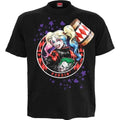 Front - DC Comics Unisex Adult Harley Quinn T-Shirt