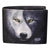 Front - Spiral Direct Wolf Chi Bi-Fold Wallet