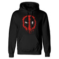 Front - Deadpool Unisex Adult Splat Hoodie