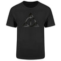 Front - Harry Potter Unisex Adult Deathly Hallows T-Shirt