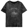 Front - Harry Potter Womens/Ladies Hogwarts Constellation Acid Wash T-Shirt