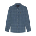 Front - Lyle & Scott Mens Checked Houndstooth Shirt