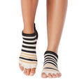 Front - Toesox Womens/Ladies Half Toe Socks