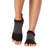 Front - Toesox Womens/Ladies Gripped Half Toe Socks