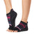 Front - Toesox Womens/Ladies Woodstock Half Toe Socks
