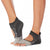 Front - Toesox Womens/Ladies Bellarina Wintertide Half Toe Socks