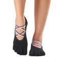 Front - Toesox Womens/Ladies Elle Mojo Toe Socks