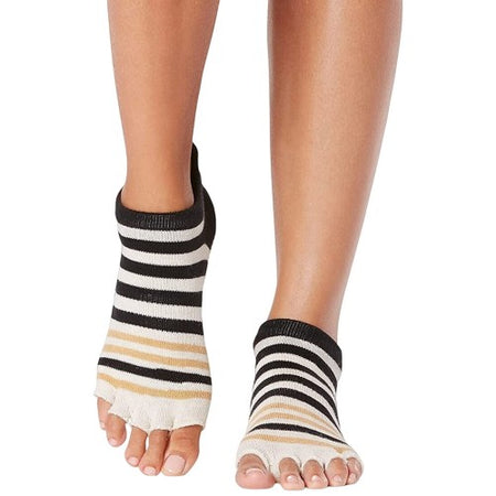 Toesox Womens/Ladies Bellarina Groovy Half Toe Socks