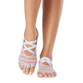 Front - Toesox Womens/Ladies Elle Believe Half Toe Socks