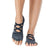 Front - Toesox Womens/Ladies Elle Diverge Half Toe Socks