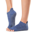 Front - Toesox Womens/Ladies Half Toe Socks