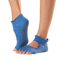 Front - Toesox Womens/Ladies Bella Melody Half Toe Socks