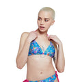 Front - Animal Womens/Ladies Riviera Printed Recycled Bikini Top