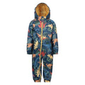 Front - Mountain Warehouse Childrens/Kids Puddle Dinosaur Waterproof Rain Suit