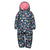 Front - Mountain Warehouse Toddler Frosty Rainbow Padded Snowsuit