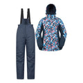 Front - Mountain Warehouse Womens/Ladies Ski Jacket & Trousers Set