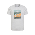 Front - Mountain Warehouse Mens Bike Organic Cotton T-Shirt