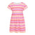 Front - Mountain Warehouse Girls Essentials Lora Striped Casual Dress