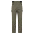 Front - Mountain Warehouse Mens Jungle Trekking Trousers