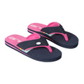 Front - Animal Childrens/Kids Swish Contrast Recycled Flip Flops