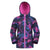 Front - Mountain Warehouse Childrens/Kids Exodus II Marble Effect Water Resistant Soft Shell Jacket