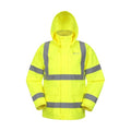 Front - Mountain Warehouse Mens Waterproof Hi-Vis Jacket