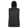 Front - Mountain Warehouse Mens Seasons Hooded Padded Gilet