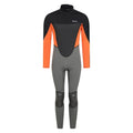 Front - Mountain Warehouse Mens Atlantic 3/2 mm Full Wetsuit