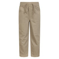 Front - Mountain Warehouse Childrens/Kids Cooper Herringbone Trousers