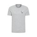 Front - Mountain Warehouse Mens Pitolchry Mountain Cotton T-Shirt