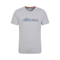 Front - Mountain Warehouse Mens Mountain Bike Organic Cotton T-Shirt