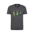 Front - Mountain Warehouse Mens Spruce Springsteen Organic T-Shirt