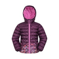 Front - Mountain Warehouse Childrens/Kids Seasons Dandelions Padded Jacket