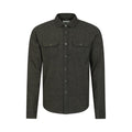 Front - Mountain Warehouse Mens Trace Flannel Long-Sleeved Shirt