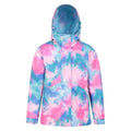 Front - Mountain Warehouse Childrens/Kids Aries Printed 3 in 1 Jacket