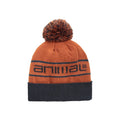 Front - Animal Briggs Pom Pom Recycled Skiing Beanie