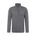 Front - Mountain Warehouse Mens Helford Half Zip Fleece Top