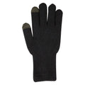 Front - Mountain Warehouse Mens Gripped Waterproof Knitted Winter Gloves