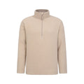 Front - Mountain Warehouse Mens Ted Borg Half Zip Fleece Top