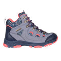 Front - Mountain Warehouse Childrens/Kids Adventurer Printed Waterproof Snow Boots