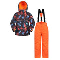 Front - Mountain Warehouse Childrens/Kids Cosmic Ski Jacket & Trousers