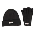 Front - Mountain Warehouse Childrens/Kids Thinsulate Fleece Beanie & Gloves Set