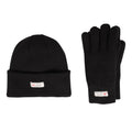 Front - Mountain Warehouse Mens Thinsulate Fleece Beanie & Gloves Set