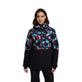 Front - Animal Womens/Ladies Edge Graphic Print Ski Jacket