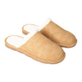 Front - Animal Unisex Adult Vegan Sherpa Lined Slippers