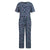 Front - Mountain Warehouse Girls Poppy Animal Print Jumpsuit