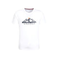 Front - Mountain Warehouse Mens Wander Organic Cotton T-Shirt