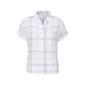 Front - Mountain Warehouse Womens/Ladies Palm Checked Relaxed Fit Shirt